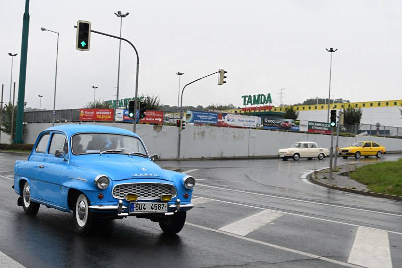 Svatováclavská jízda Veteran Car Clubu