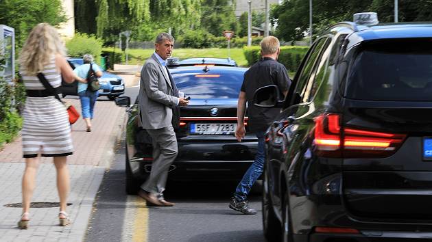 Andrej Babiš navštívil Ústí.