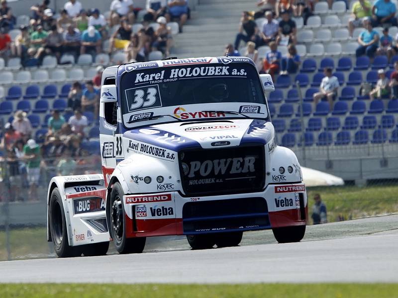 David Vršecký z roudnického týmu Buggyra na autodromu Red Bull Ring. 