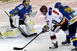 HC Slovan Ústečtí Lvi a HC Sparta Praha v hokejovém utkání Tipsport cupu.