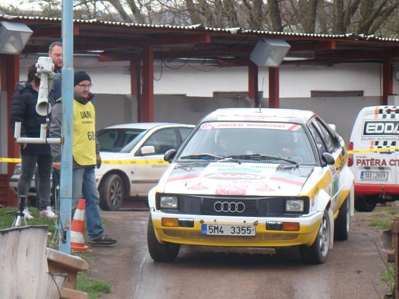 Rallye Praha Revival 2016 na Chabařovicku.