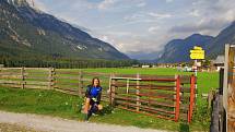 Olympijský region Seefeld v Tyrolsku. 