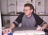 Specialista na počítačovou techniku Pavel Grunzner.