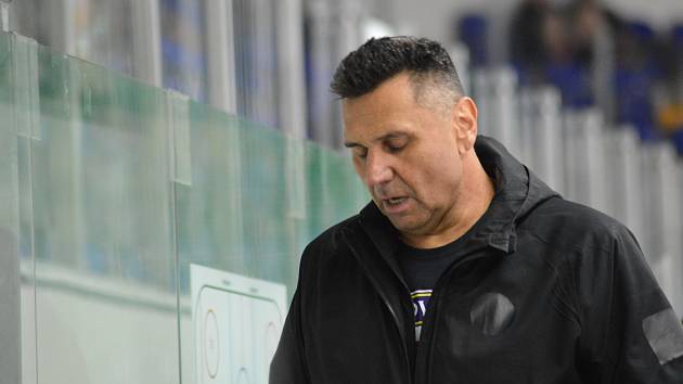 Slovan Ústí - HC Děčín, hokej 2. liga 2023/2024. Vladimír Růžička
