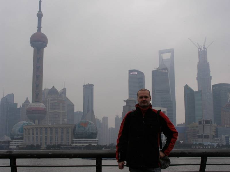 Snímek z cesty po šanghaji a Pekingu.