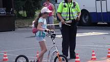 Den s policií u zimního stadionu v Ústí