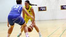 Sluneta Ústí - Basket Poděbrady, basketbal ženy, Český pohár 2. kolo. Viola Zajícová, Sluneta Ústí nad Labem