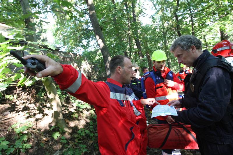 Cvičení má prověřit součinnosti členů Červeného kříže (ČČK) při pátraní po pohřešované osobě se zraněním.