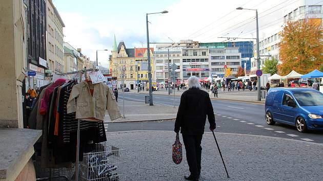 Mírové náměstí v Ústí nad Labem. Místo, kam denně zamíří tisíce Ústečanů.