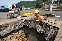 Kruháč se postaví na samém konci Ústí směrem k obci Strážky mezi čtvrtí Nové Skorotice a Božtěšice.