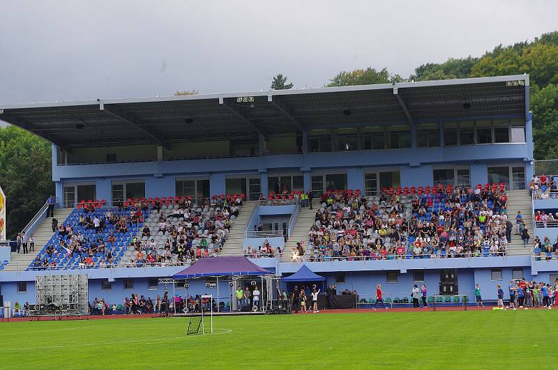 Slavnostní otevření městského stadionu v Ústí