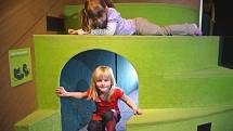 Z interaktivní expozice v Domě Českého Švýcarska v Krásné Lípě se těší hlavně děti.