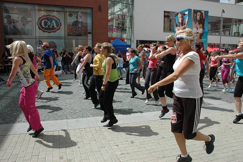 Ústí se do knihy rekordů zapsalo zumbou, 2011.