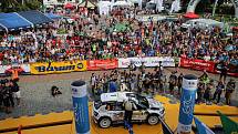 Barum Czech Rally Zlín 2019. Start