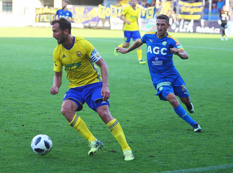 Fotbalisté Zlína zdolali v 5. kole FORTUNA:LIGY Teplice 1:0. Sobotní zápas rozhodl v 93. minutě střídající Jakubov.