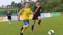 Fotbal McDonlads Cup. Krajské kolo Vršava Zlín. ZŠ Komenského Zlín (žlutí) - ZŠ Oskol Kroměříž mladší