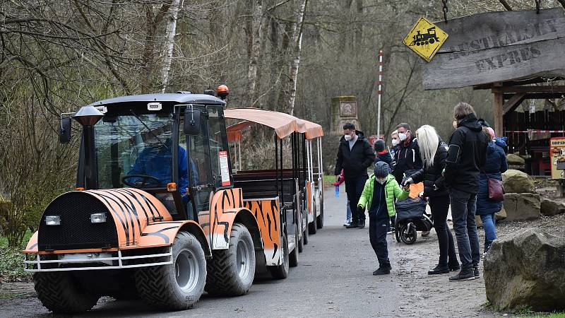 Zlínská zoologická zahrada, duben 2021.