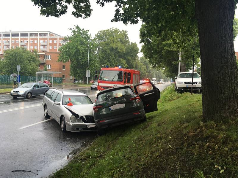 Vážná dopravní nehoda ve Zlíně