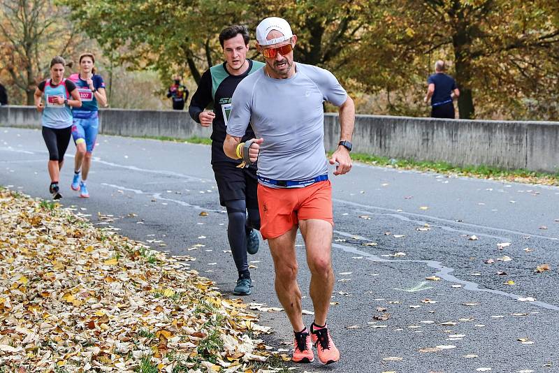 Atleti z TJ Jiskra Otrokovice ve spolupráci s rodinou Podmolíkových, kamarády a přáteli, v sobotu uspořádali 22. ročník Otrokovického půlmaratonu. Ten byl také Mistrovstvím Moravy a Slezska v půlmaratonu mužů a žen. Foto: pro Deník/Milan Mikšík