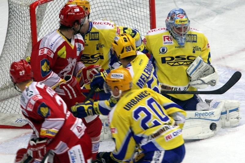 PSG Zlín- HC Oceláři Třinec.