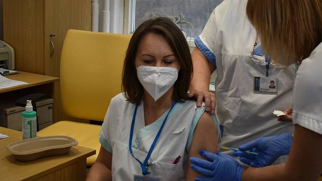 Očkování proti covidu ve Zlíně. Ilustrační foto