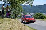 Automobilový slalom Zlín.