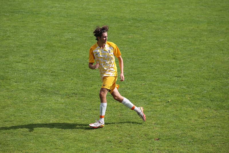 Fotbalisté Slušovic "B" doma zvítězili nad Chropyní 2:0.