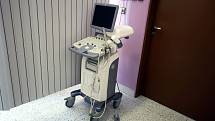 Gynekologico- porodnické oddělení Krajské nemocnice T. Baťi ve Zlíně.Ambulance porodního sálu (KTG)Ultrazvuk.