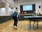 Turnaj ve stolním tenise v Horní Lhotě u Luhačovic