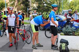 Cyklojízda v sobotu 9. září 2017 z Dubnice nad Váhom na Slovensku do Otrokovic.