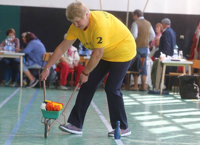 Hry seniorů mikroregionu Jižní Haná v Tlumačově