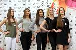 Miss Face 2017 obchodní centrum Zlaté Jablko ve Zlíně.