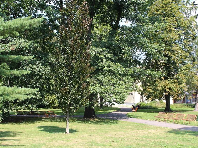 Park Komenského ve Zlíně