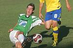 Ondrášovka Cup: Rousínov - Tescoma Zlín 0:3 (0:1), na snímku Stanislav Píšek, Josef Lukaštík. 