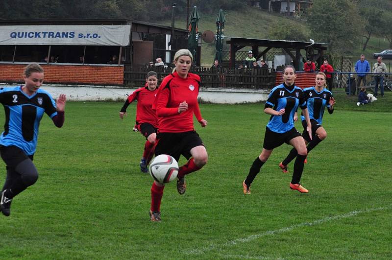 Krajský přebor žen Lužkovice - Brumov 2:1 po penaltách 