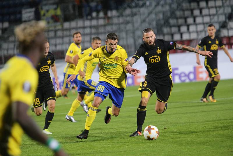 FC FASTAV Zlín - FC Sheriff Tiraspol. Vukadin Vukadinovič