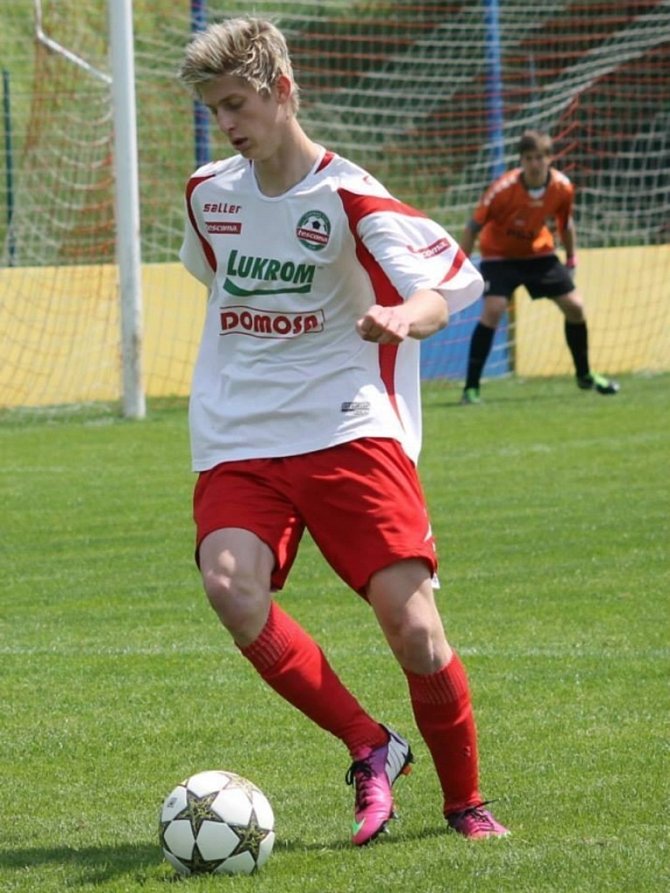 Roman Macek mladší, fotbal Zlín.