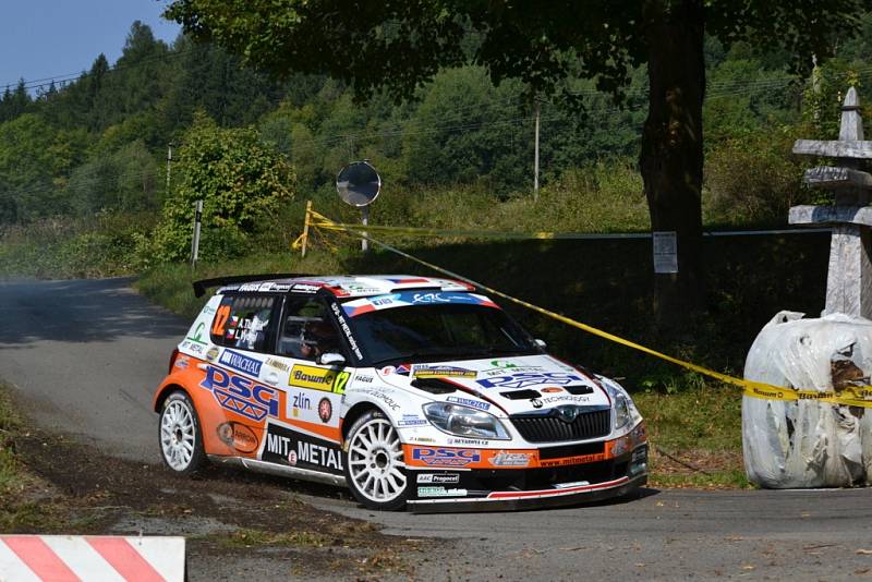 Barum Rally: Průjezd 3 RZ Troják. Tlusťák Antonín