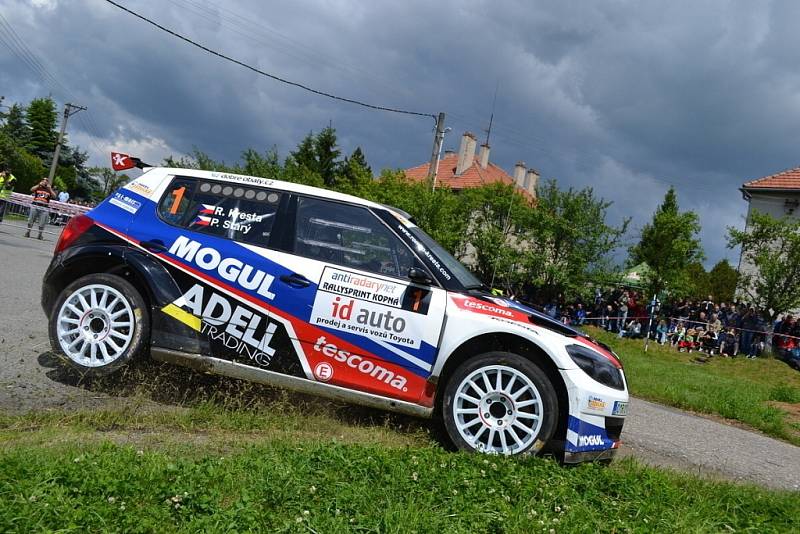 22. ročník Rallysprint Kopná. Roman Kresta - Petr Slaný.