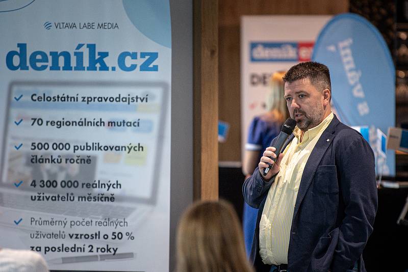 Business snídani s Deníkem v obchodním domě Zlín – Galerie Desítka, 25. května 2022 ve Zlíně.