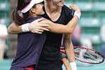 Tenistka Renata Voráčová  slavila úspěch ve čtyřhře s Shuko Aoyamaovou