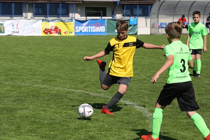 Krajské finále McDonald’s Cupu si v úterý na zlínské Vršavě podmanili žáci Základní školy Sportovní v Uherském Hradišti, kteří v obou kategoriích postoupili do celostátního finále.