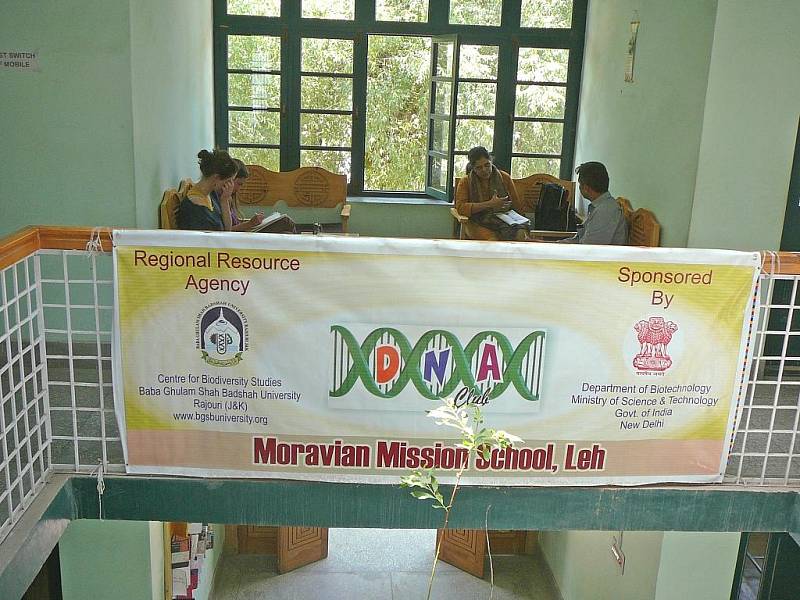 Moravská misionářská škola v indickém Lehu. 