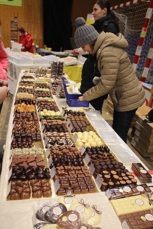 Ve Zlíně začal čokoládový festival.