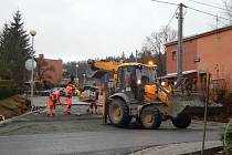 Oprava ulice Mostní ve Zlíně - současný stav