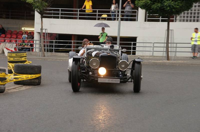 Start 49. ročník Barum Czech Rally. Bugatti