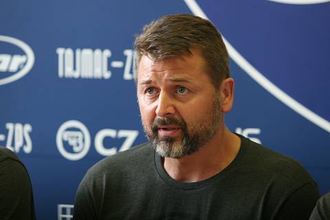 Generální manažer hokejových Beranů Jiří Marušák.