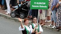 Mezinárodní festival dechových souborů FEDO 2012 ve Zlíně. Fosklorní soubor Klobučan.