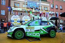 Barum Czech Rally Zlín 2019  cíl - Jan Kopecký