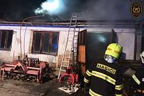 V Brumově-Bylnici na Zlínsku hořela stolárna. Škoda přesáhne šest set tisíc
